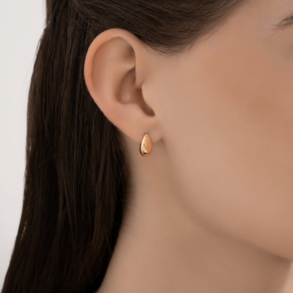 Sokolov gold earrings  - image 3