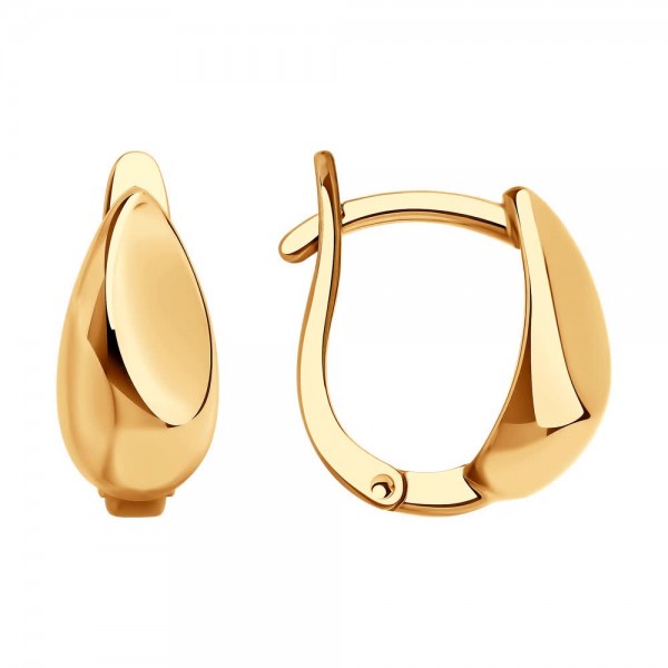Sokolov gold earrings 
